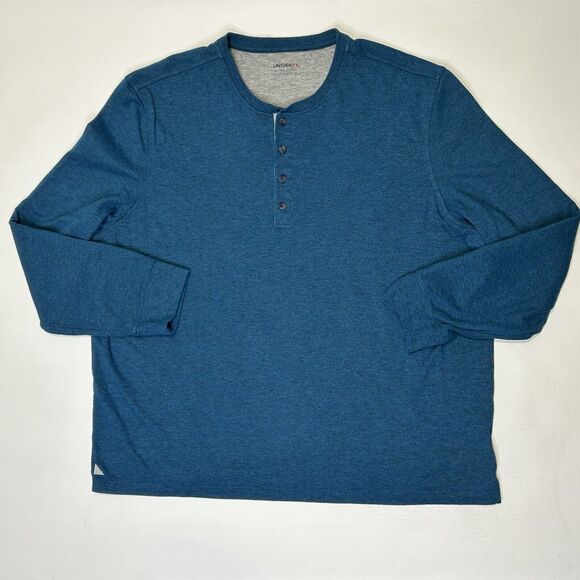 Untuckit Urey Grassi 40983 Long Sleeve Henley Shirt Men’s Size 3XL Button Lot 2 - Picture 11 of 16